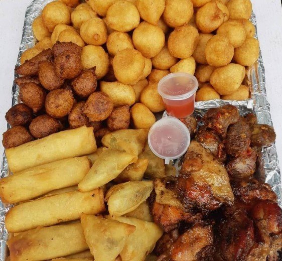 Nigerian junk food and chops